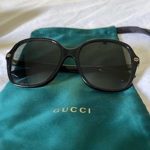 Gucci Women's Sensual Romanticism Rectangle Sunglasses